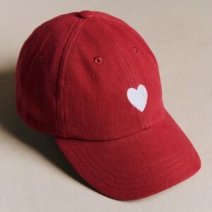 NWT 🏷️ Sezane Red Heart Cap